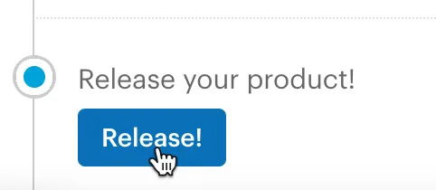 Screenshot showing the Release button